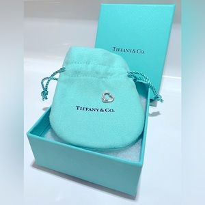 Tiffany & Co. Elsa Peretti Open Heart Pendant - Sterling Silver, Small